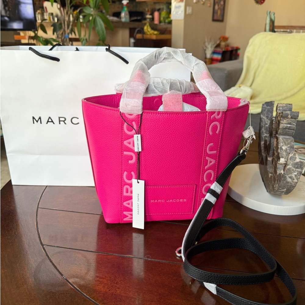 Marc Jacobs Vibrant Pink Tote